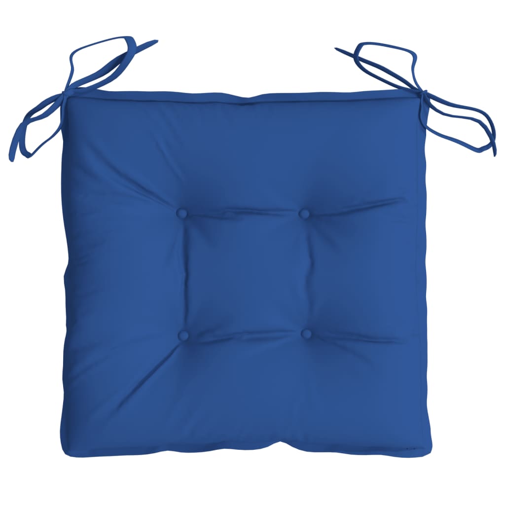 Jastuci za palete 2 kom plavi 50 x 50 x 7 cm od tkanine Oxford