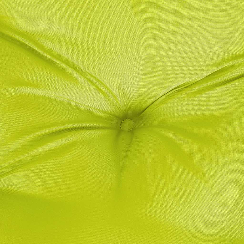 Jastuk za vrtnu klupu jarkozeleni 100x50x7 cm od tkanine Oxford