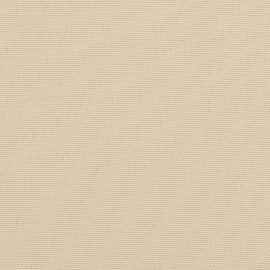 Jastuk za vrtnu klupu bež 120 x 50 x 7 cm od tkanine Oxford