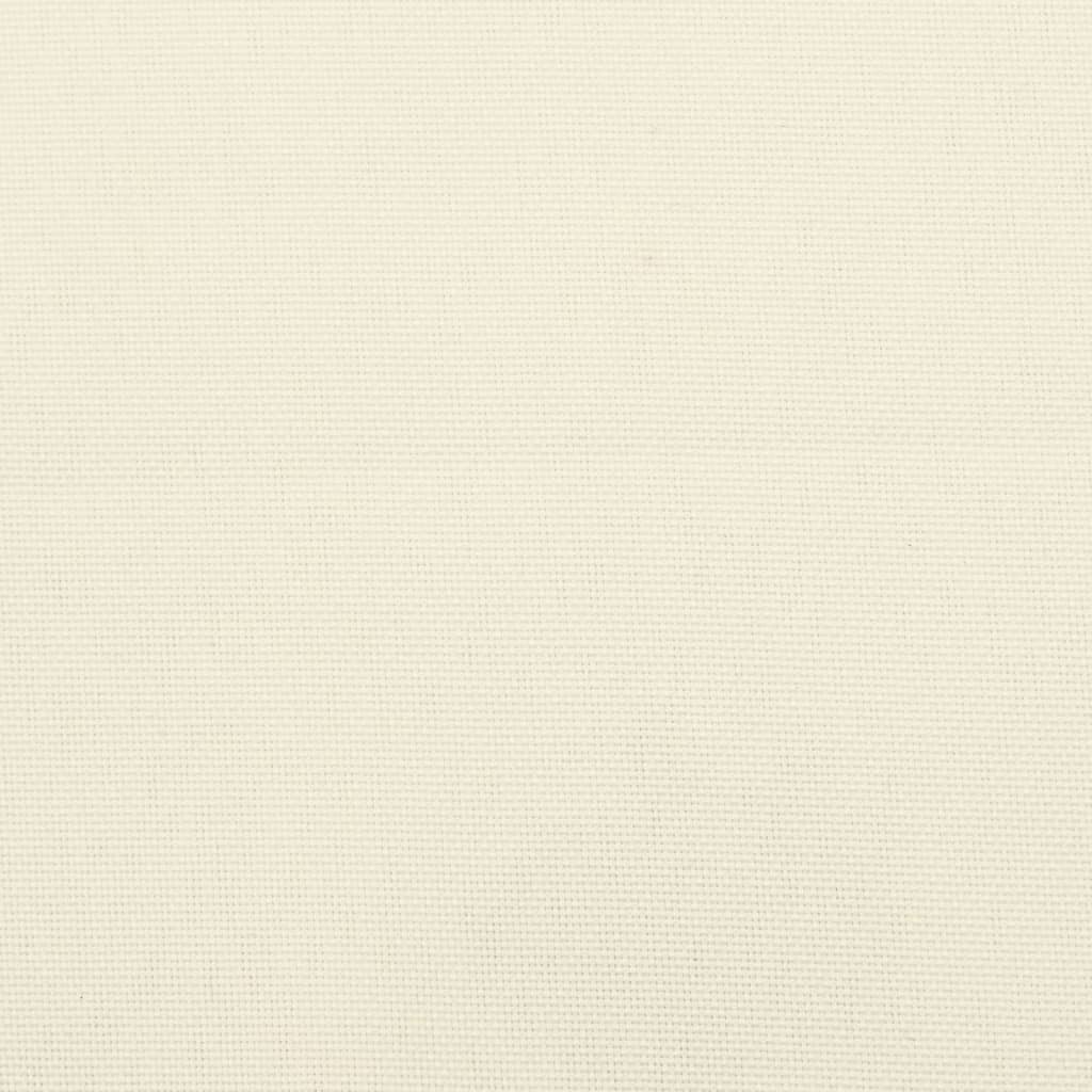 Jastuk za vrtnu klupu krem 150 x 50 x 7 cm od tkanine Oxford