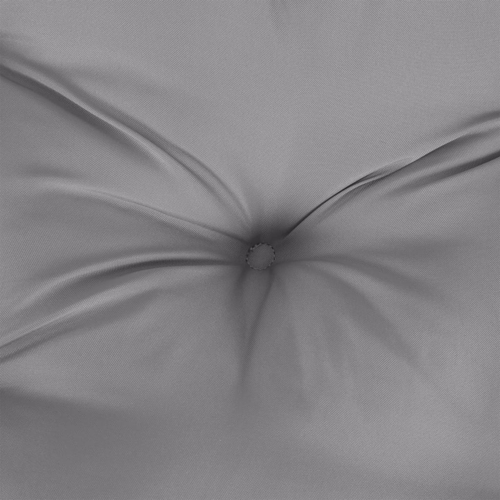 Jastuk za vrtnu klupu sivi 180 x 50 x 7 cm od tkanine Oxford