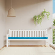 Jastuk za vrtnu klupu svjetloplavi 200x50x7 cm tkanina Oxford