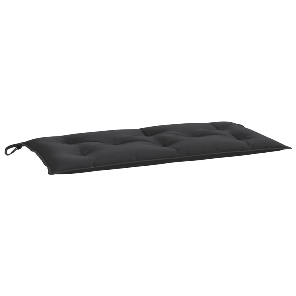 Jastuci za vrtnu klupu 2 kom crno 100x50x7 cm tkanine Oxford