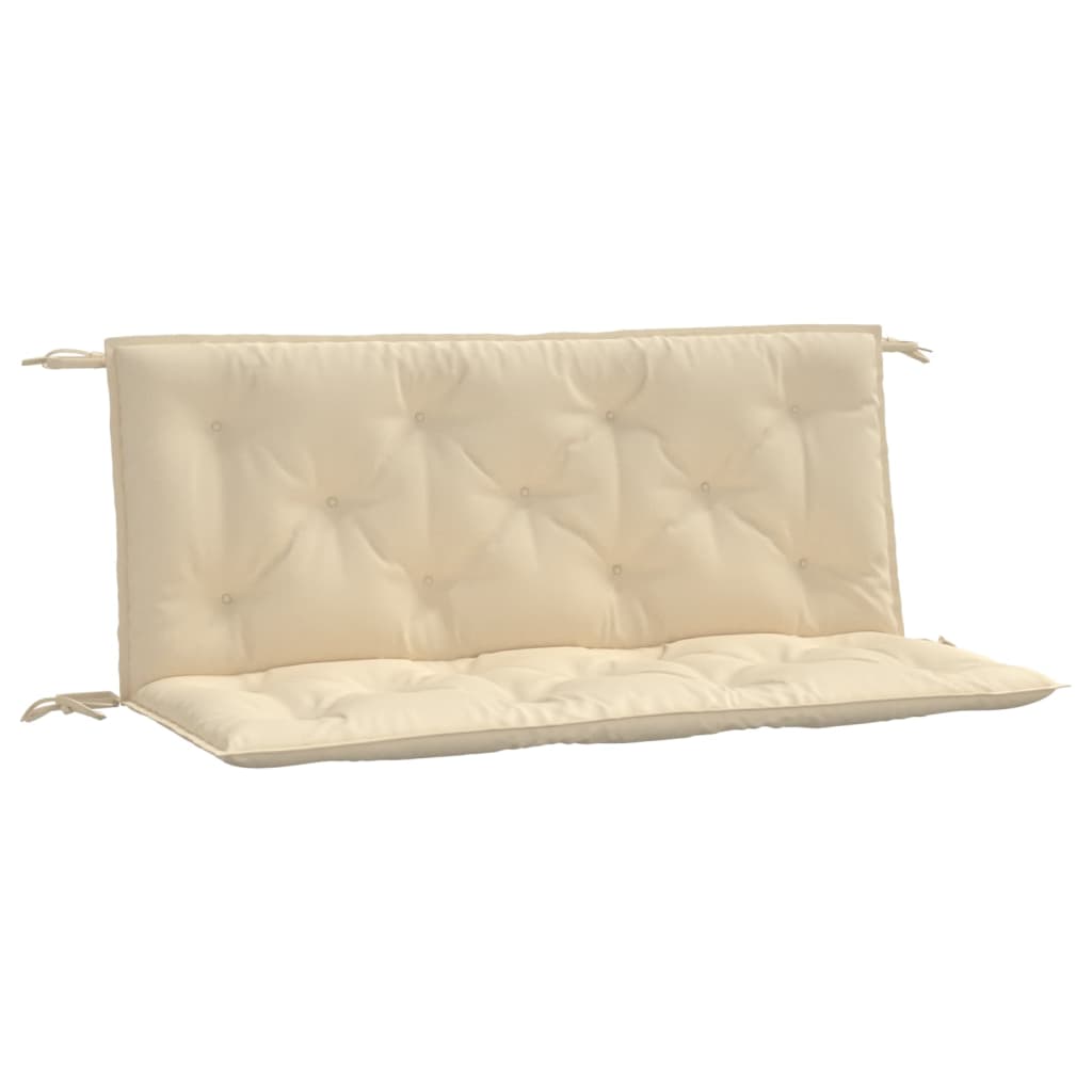Jastuci za vrtnu klupu 2 kom bež 120x50x7 cm tkanine Oxford