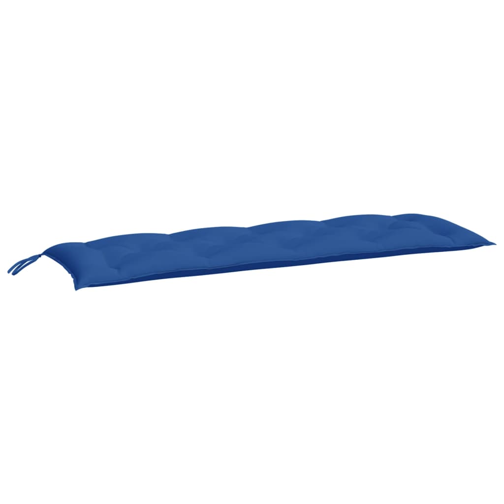 Jastuci za vrtnu klupu 2 kom plavo 150x50x7 cm tkanine Oxford