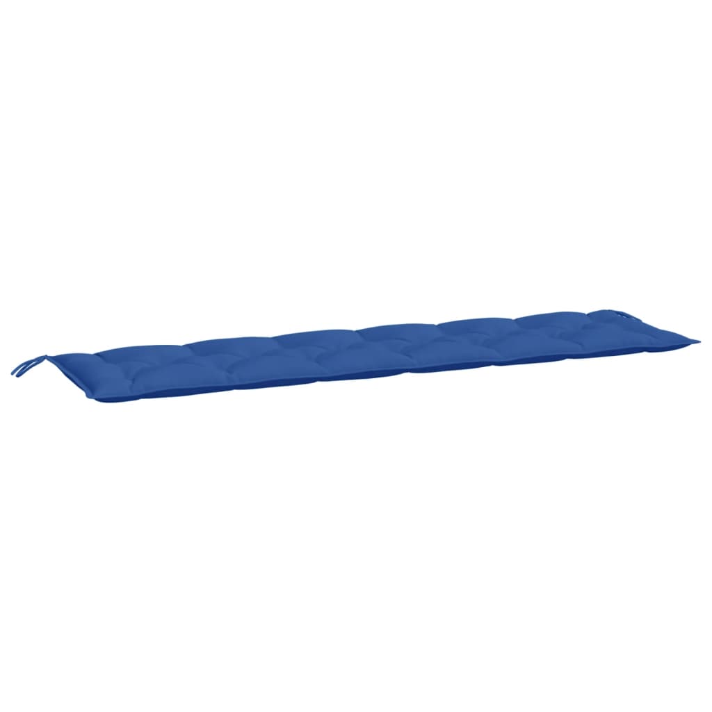 Jastuci za vrtnu klupu 2 kom plavo 200x50x7 cm tkanine Oxford