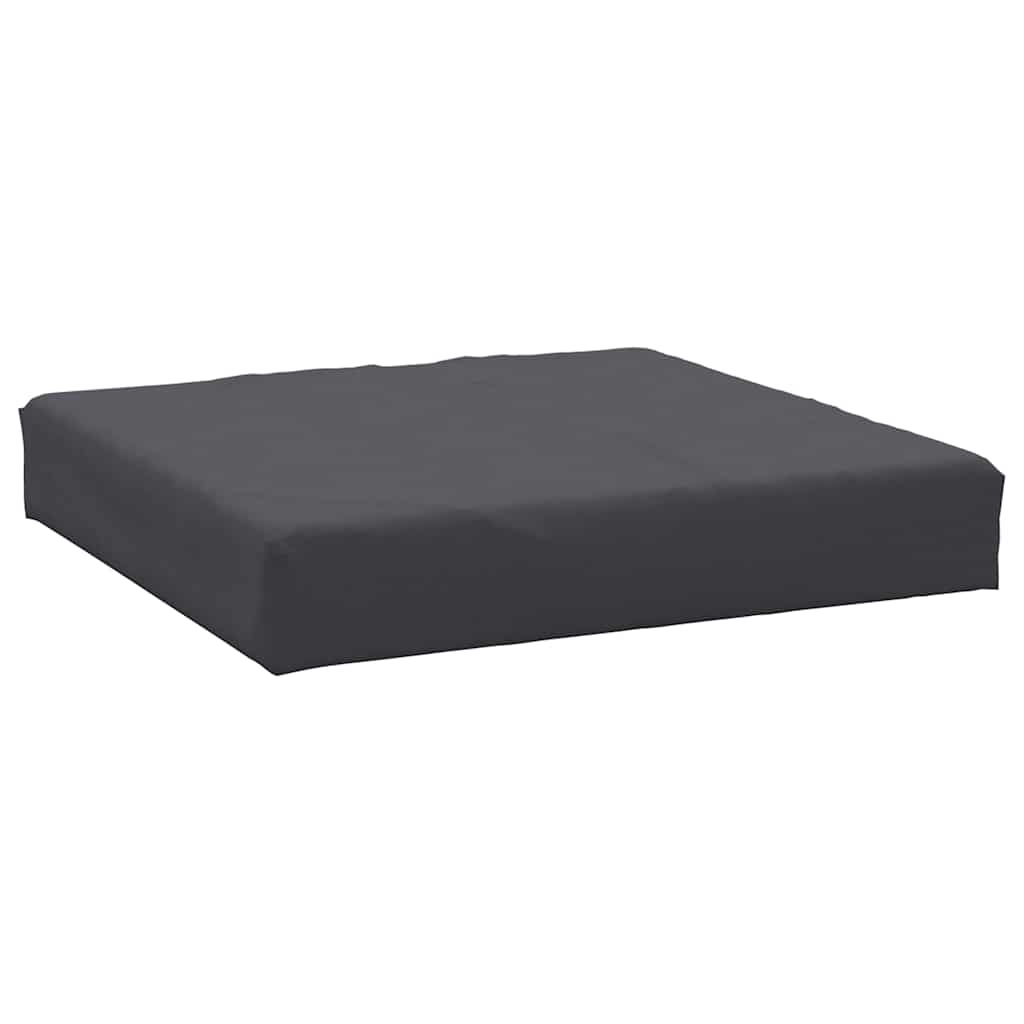 Paletni podni jastuk od tkanine 60x60x9,5 cm antracit