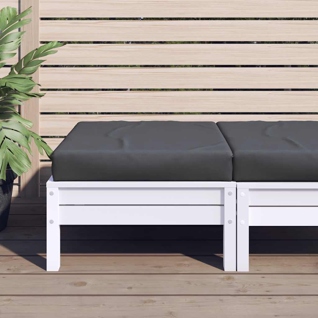 Paletni podni jastuk od tkanine 60x60x9,5 cm antracit