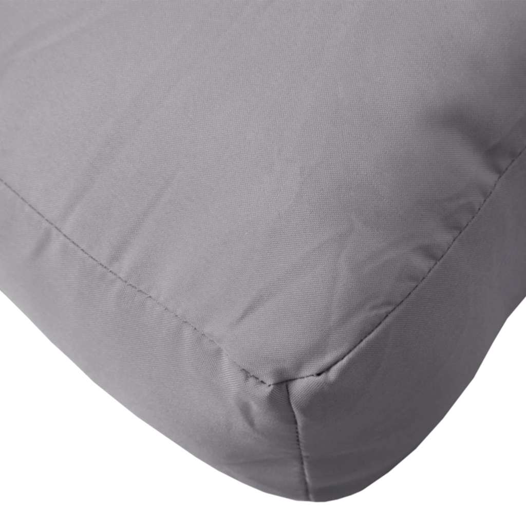 Jastuk za palete sivi 60x60x9,5 cm od tkanine Oxford