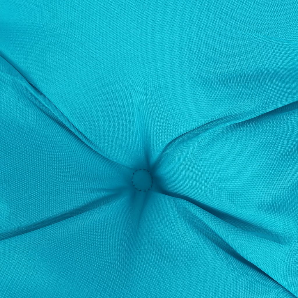 Okrugli jastuk tirkizna Ø 60 x 11 cm od tkanine Oxford