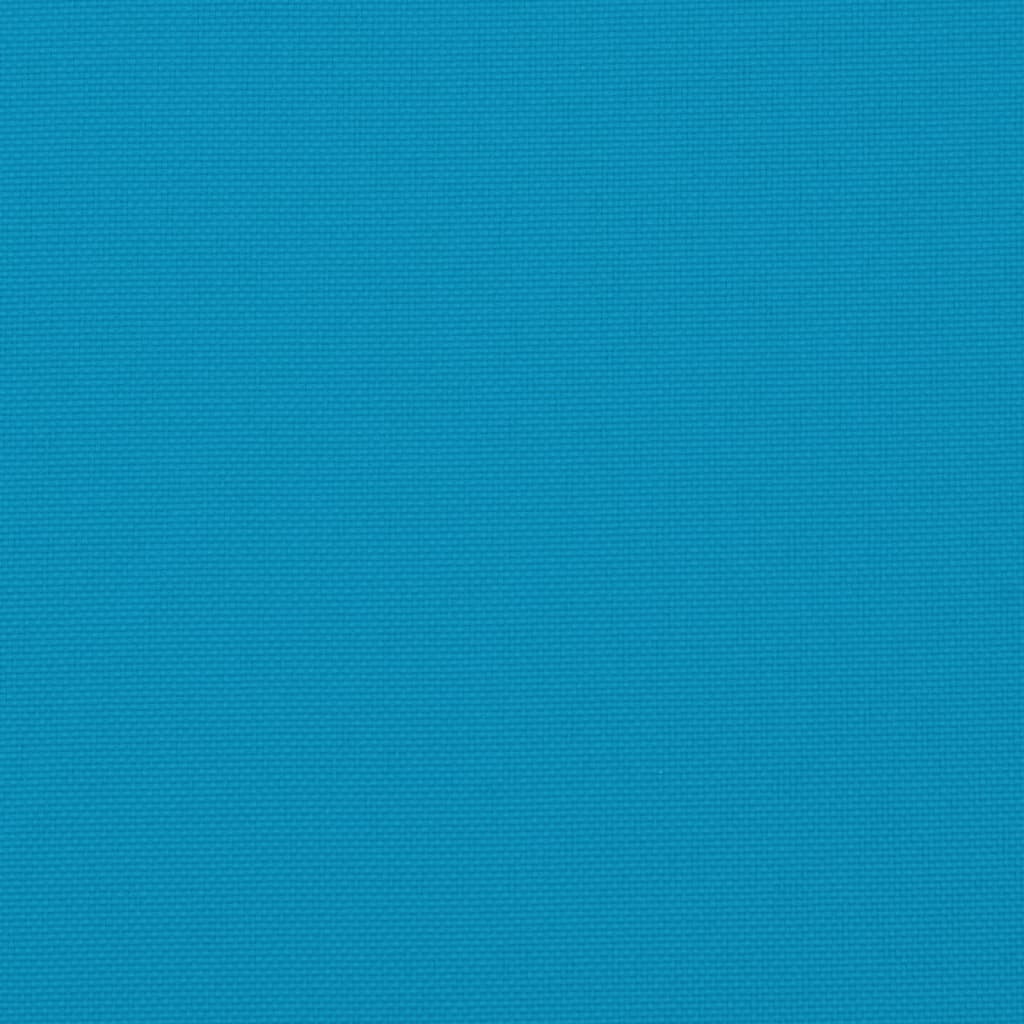 Okrugli jastuk svjetloplavi Ø 100 x 11 cm od tkanine Oxford