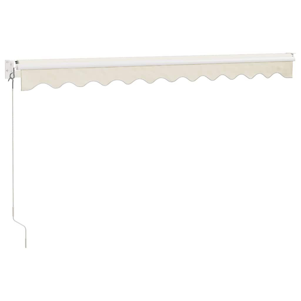 Tenda na uvlačenje krem 3 x 2,5 m od tkanine i aluminija