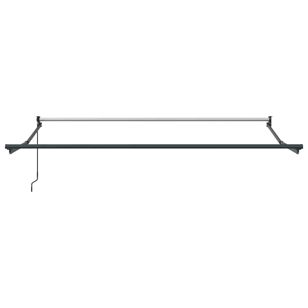 Tenda na uvlačenje narančasto-smeđa 3,5x2,5 m tkanina/aluminij