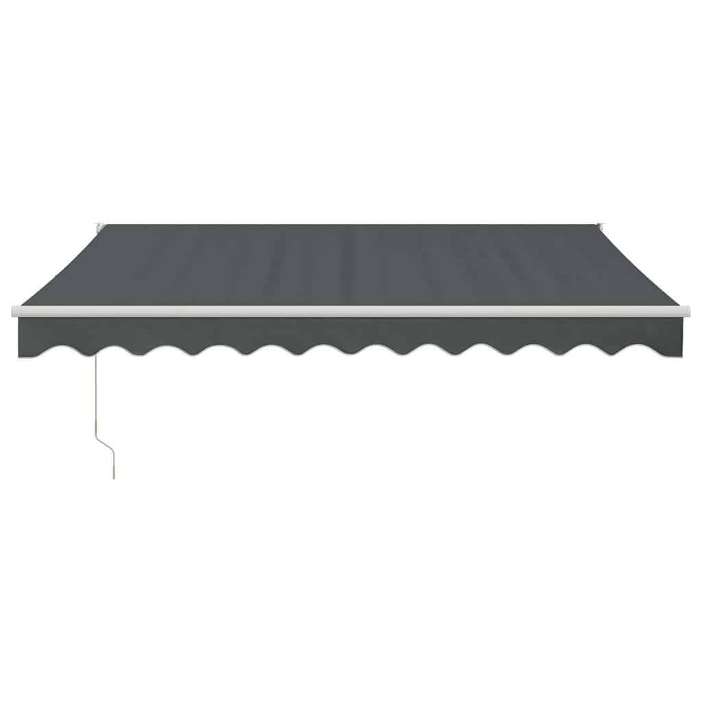 Automatska tenda na uvlačenje antracit 3,5 x 2,5 m