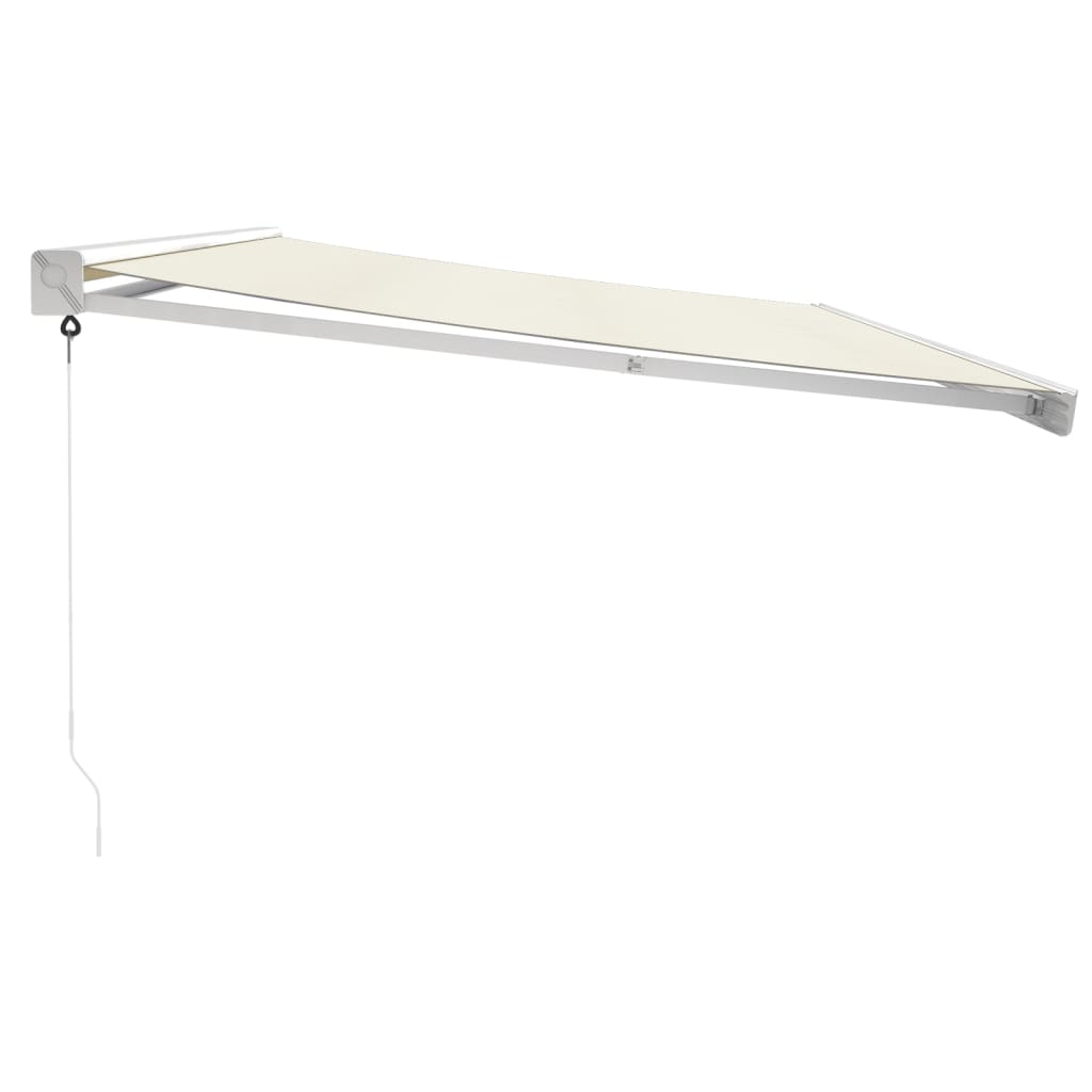 Tenda na uvlačenje krem 5 x 3 m od tkanine i aluminija