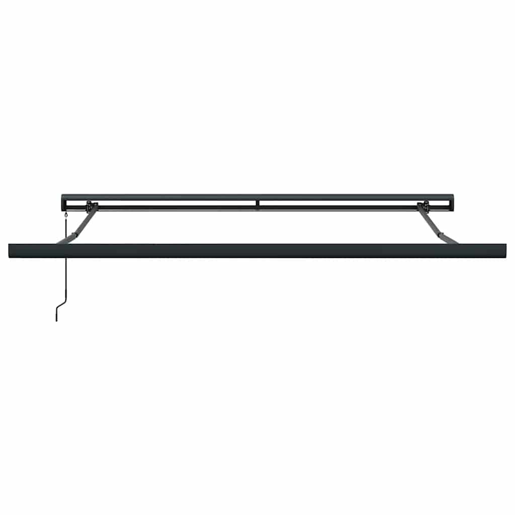 Tenda na uvlačenje narančasto-smeđa 3x2,5 m tkanina i aluminij