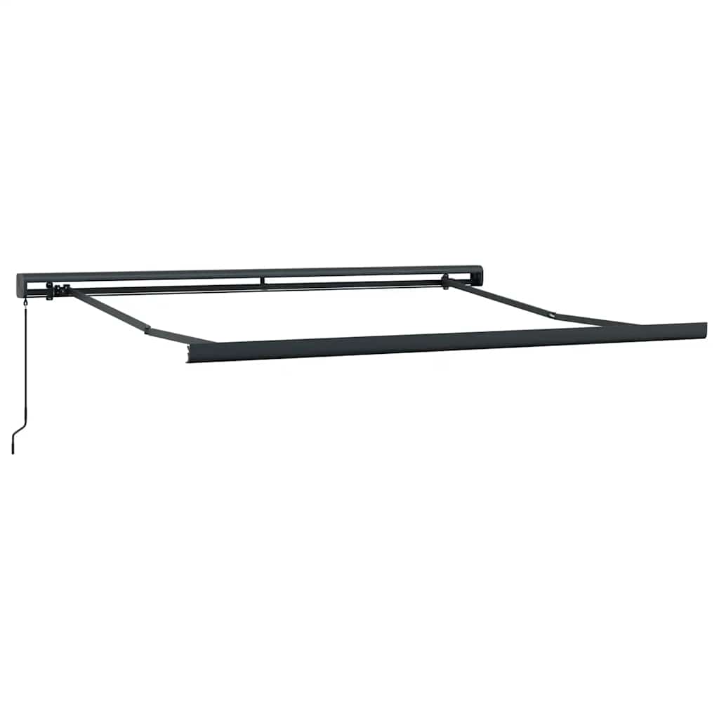 Tenda na uvlačenje narančasto-smeđa 3,5x2,5 m tkanina/aluminij