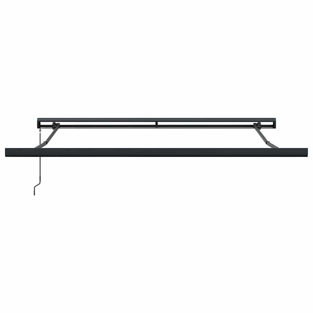 Tenda na uvlačenje narančasto-smeđa 3,5x2,5 m tkanina/aluminij