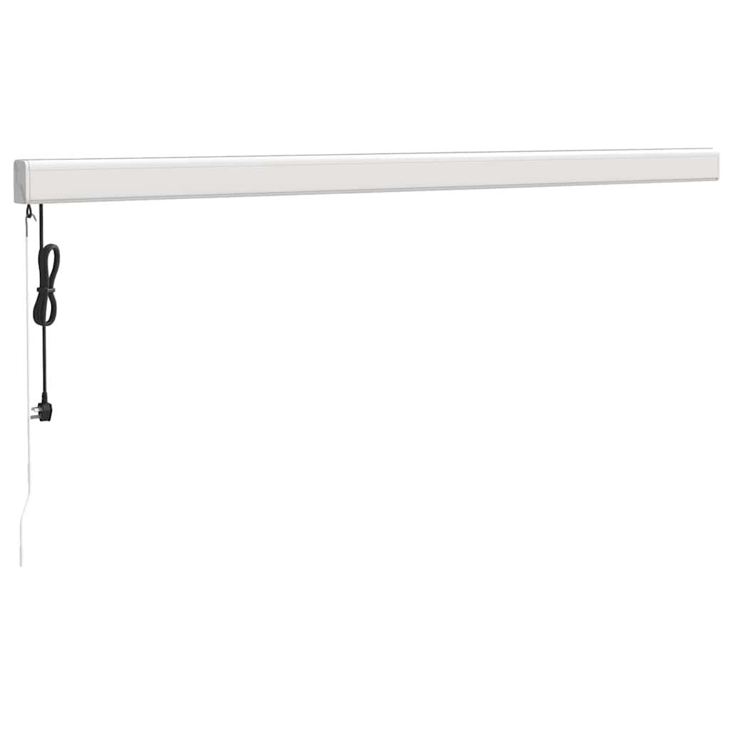 Tenda na uvlačenje plavo-bijela 4 x 3 m od tkanine i aluminija