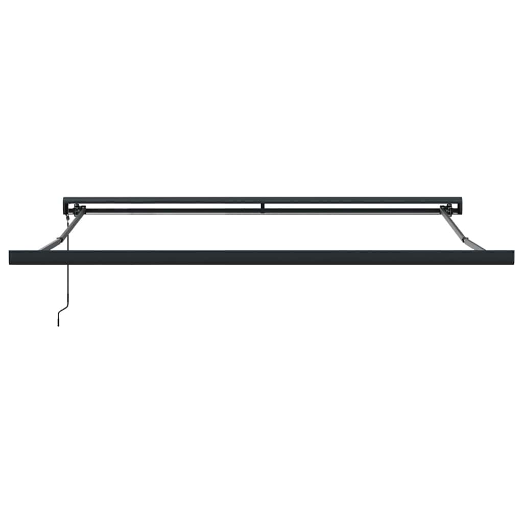 Tenda na uvlačenje narančasto-smeđa 3x2,5 m tkanina i aluminij