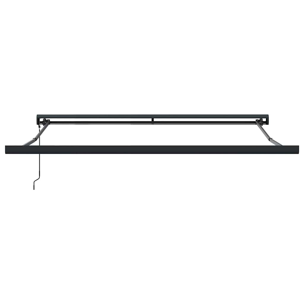 Tenda na uvlačenje narančasto-smeđa 3,5x2,5 m tkanina/aluminij