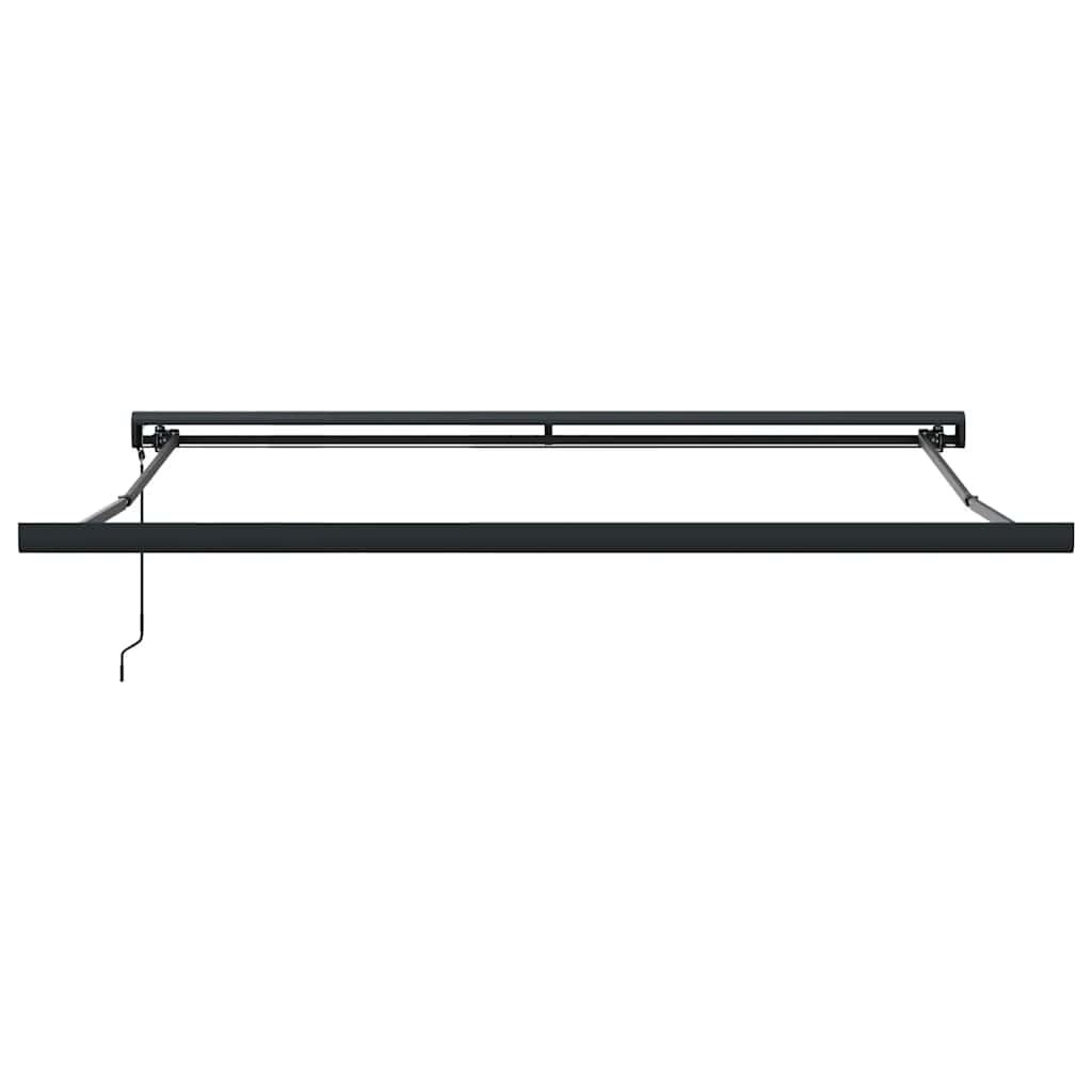 Tenda na uvlačenje narančasto-smeđa 3,5x2,5 m tkanina/aluminij