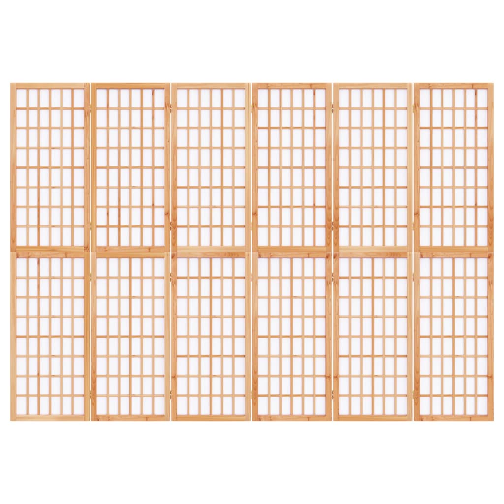 Sklopiva sobna pregrada 6 panela japanski stil 240x170 cm