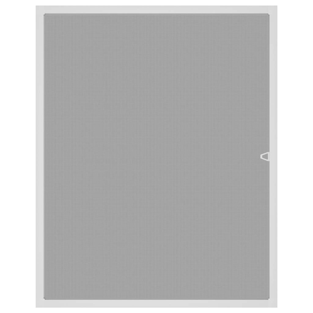 Prozorski zaslon protiv insekata bijeli 100 x 120 cm