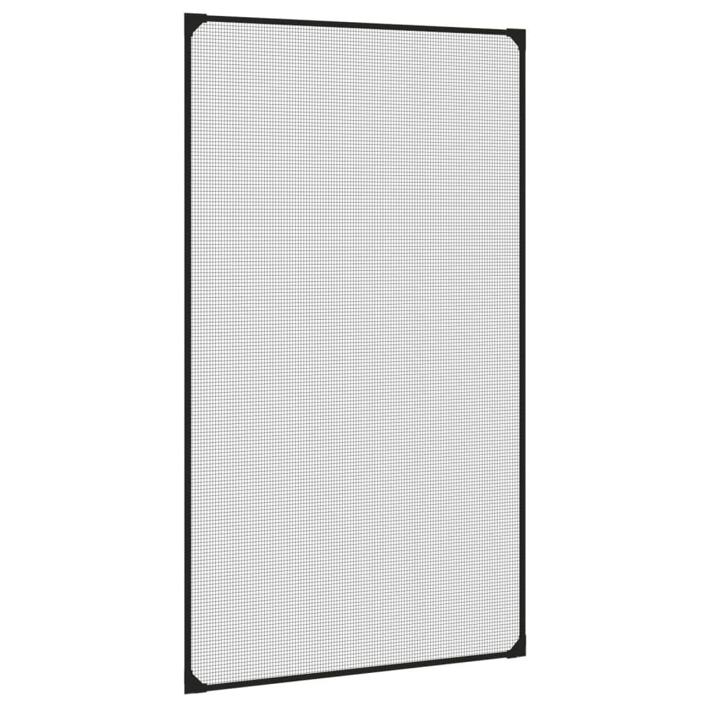 Magnetski prozorski zaslon protiv insekata antracit 80x140 cm