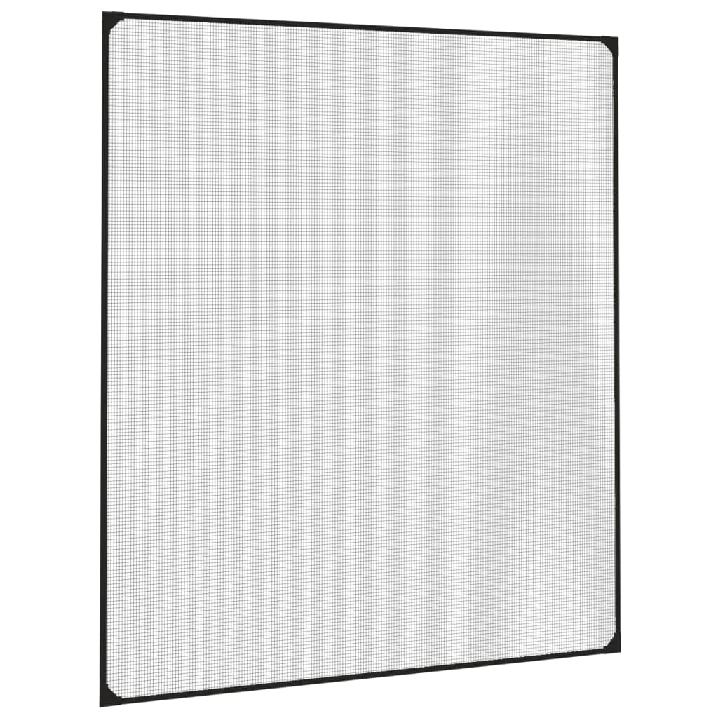Magnetski prozorski zaslon protiv insekata antracit 120x140 cm