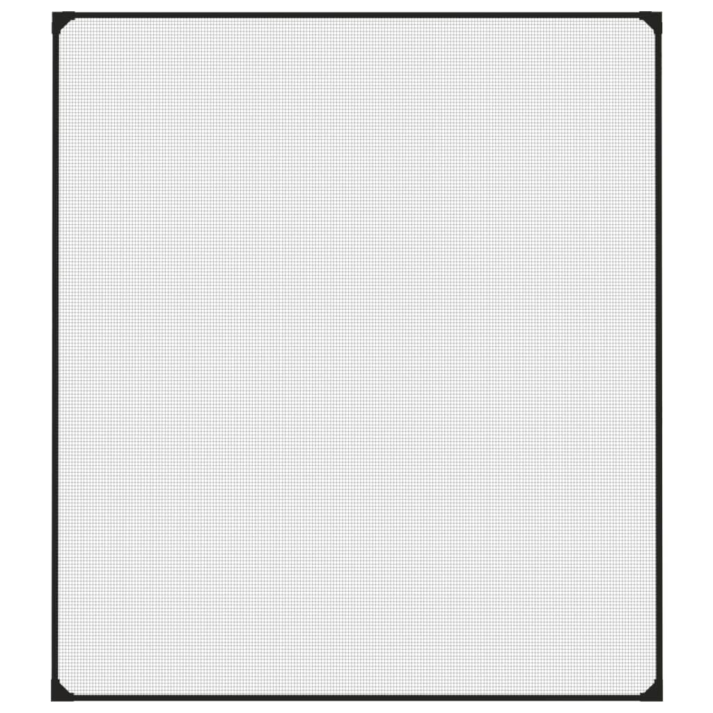 Magnetski prozorski zaslon protiv insekata antracit 120x140 cm