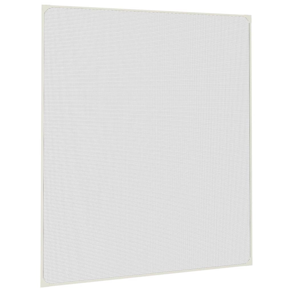 Magnetski prozorski zaslon protiv insekata bijeli 130x150 cm