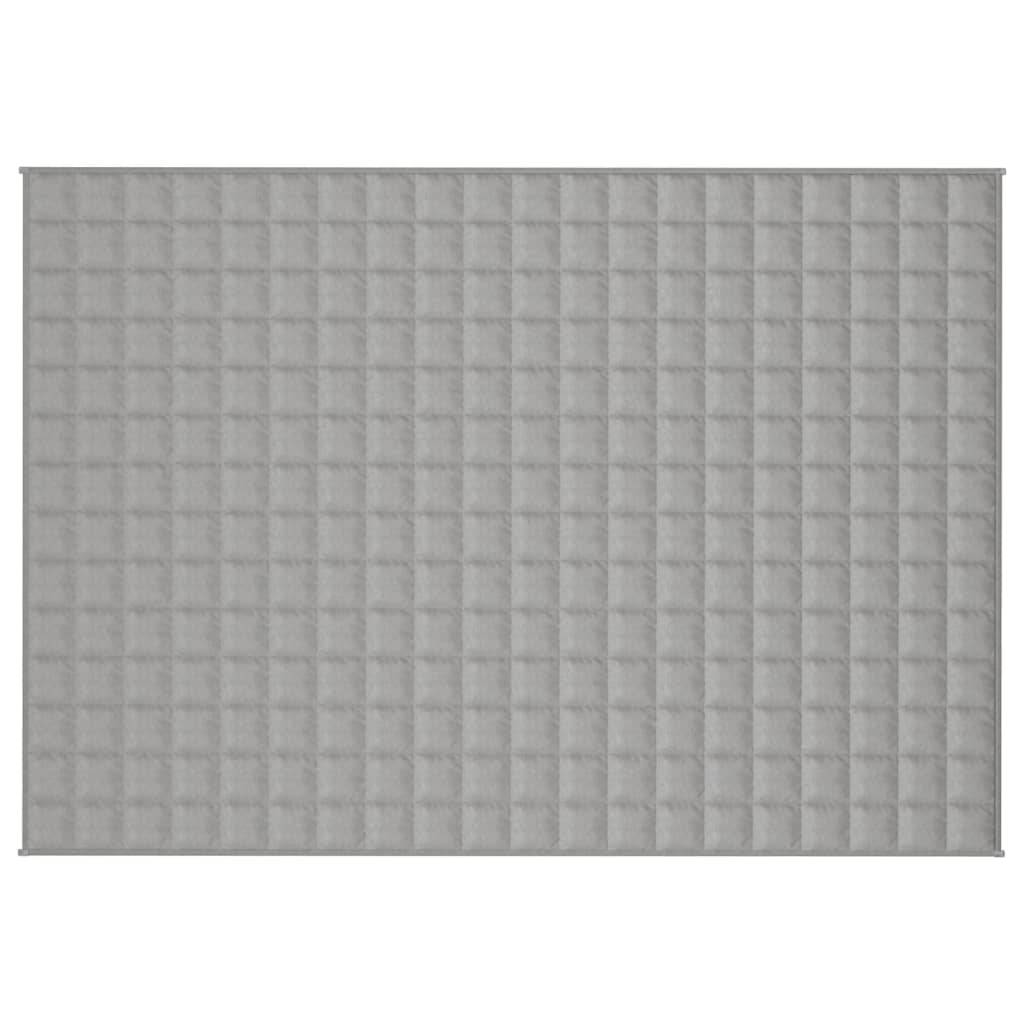 Teška deka siva 135x200 cm 10 kg od tkanine