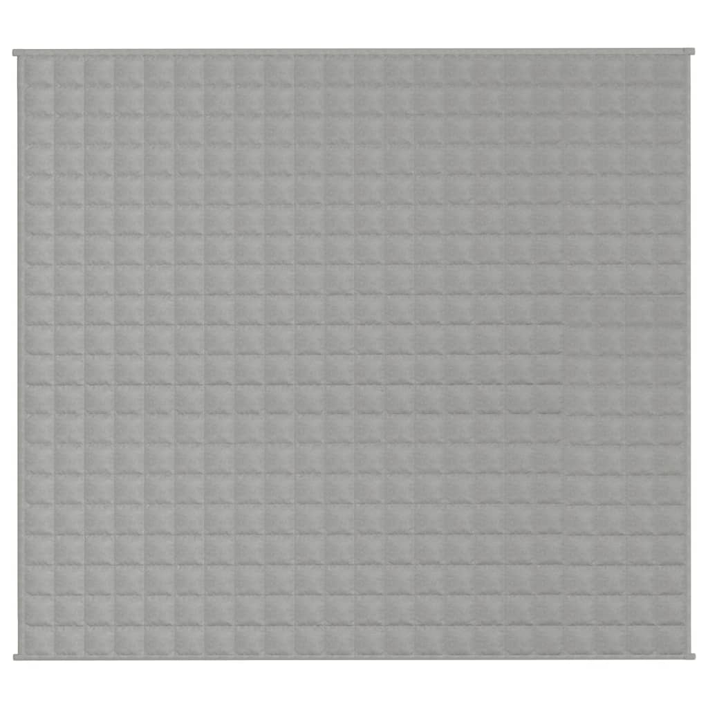 Teška deka siva 200x220 cm 9 kg od tkanine