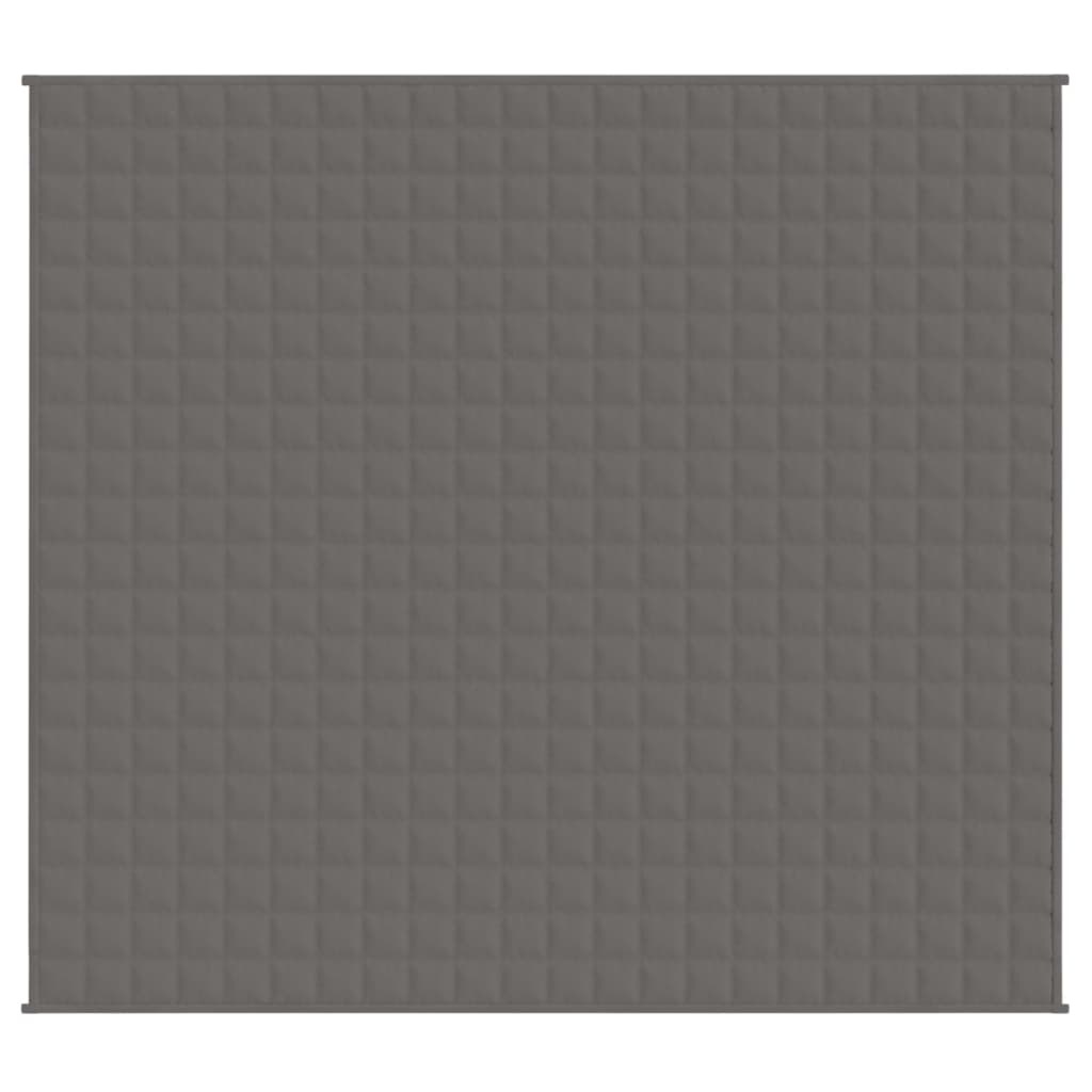Teška deka siva 200x220 cm 13 kg od tkanine