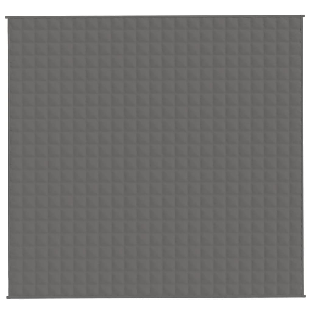 Teška deka siva 220x230 cm 11 kg od tkanine