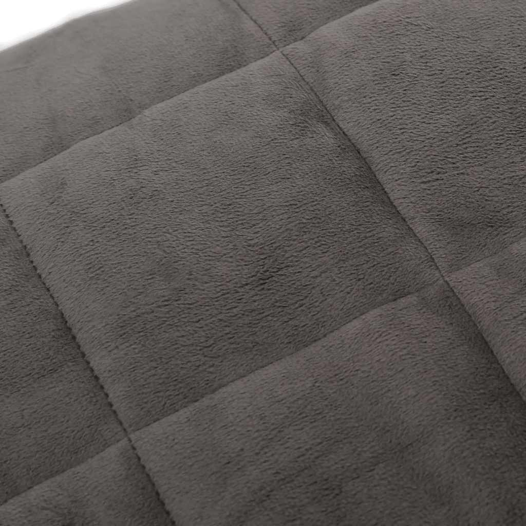 Teška deka siva 220x240 cm 11 kg od tkanine