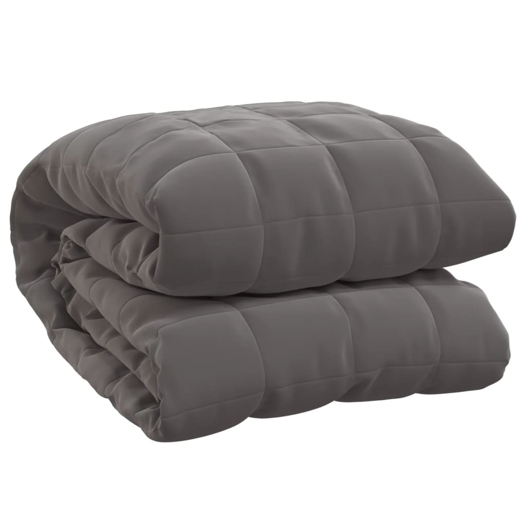 Teška deka siva 220x240 cm 15 kg od tkanine