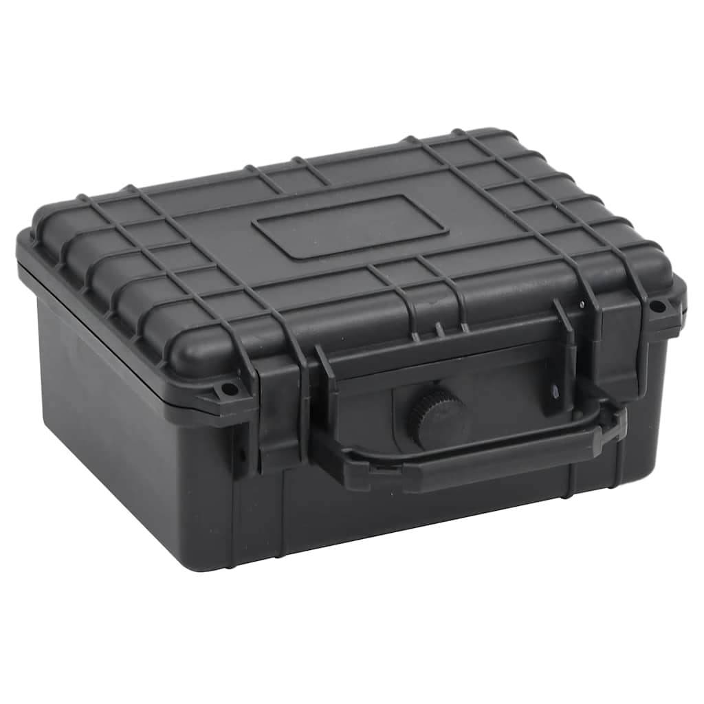 Prijenosni kovčeg crni 24 x 19 x 11 cm od PP-a