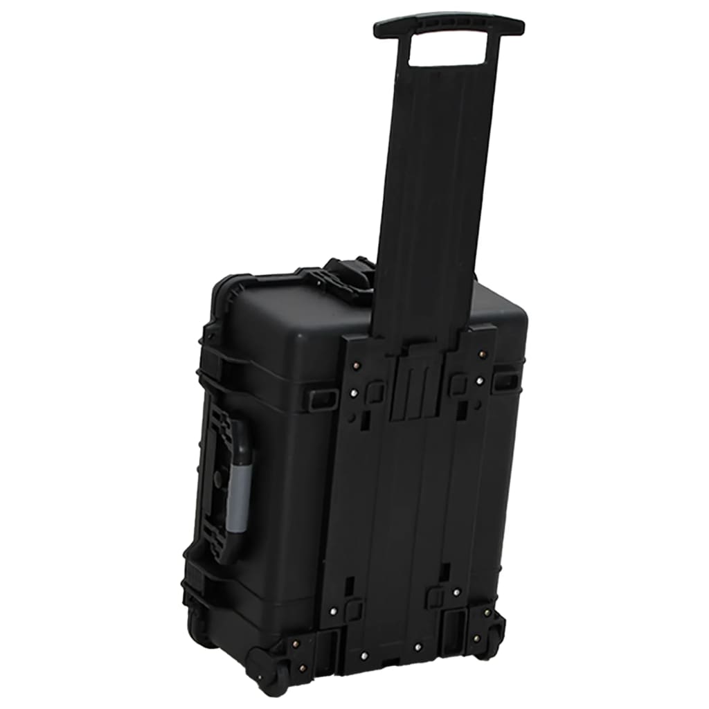 Kovčeg s kotačima crni 58 x 45 x 27 cm od PP-a