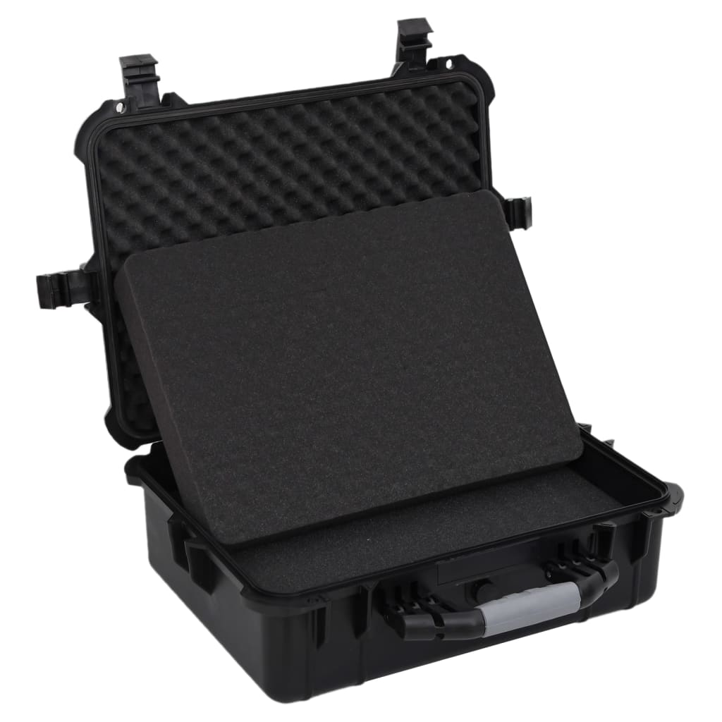 Prijenosni kovčeg crni 52x40x19 cm od PP-a