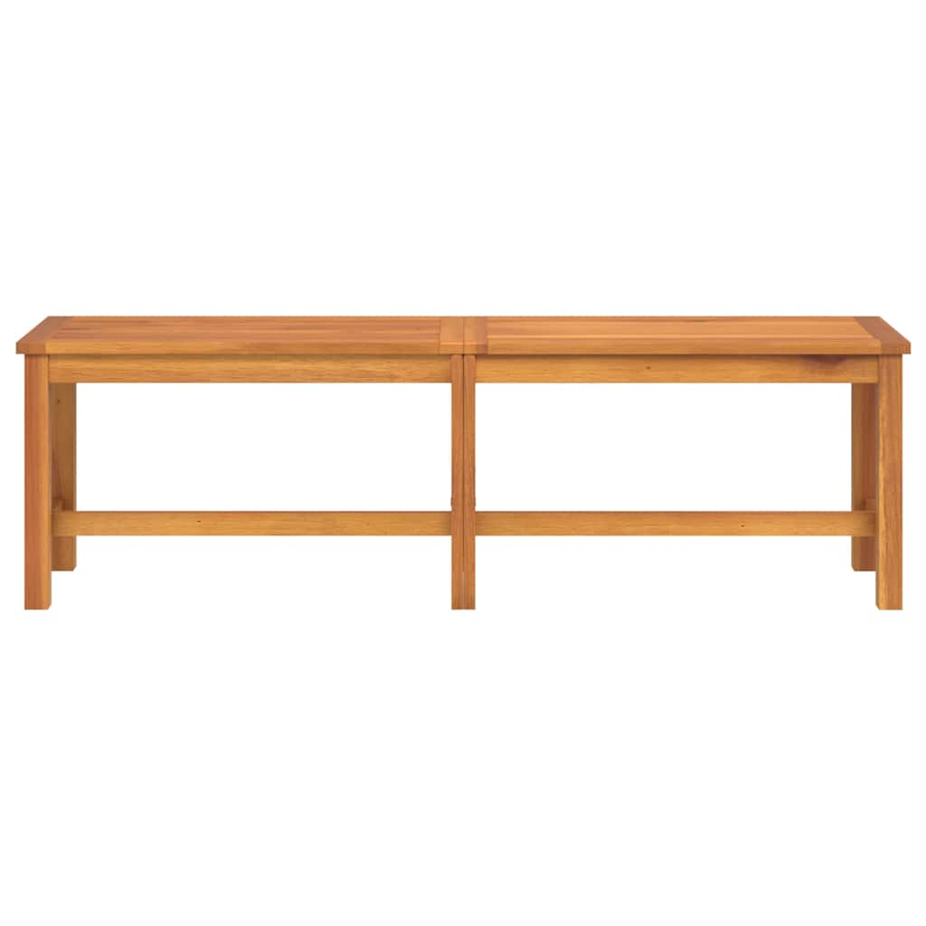 Vrtna klupa 150 x 35 x 45 cm od masivnog bagremovog drva