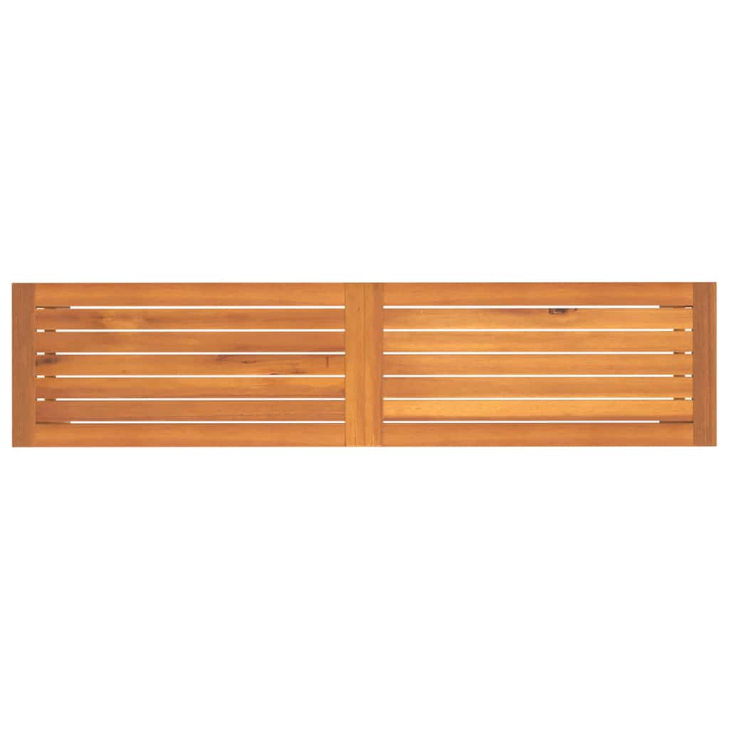 Vrtna klupa 150 x 35 x 45 cm od masivnog bagremovog drva