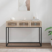 Konzolni stol 105 x 30 x 75 cm od konstruiranog drva i željeza