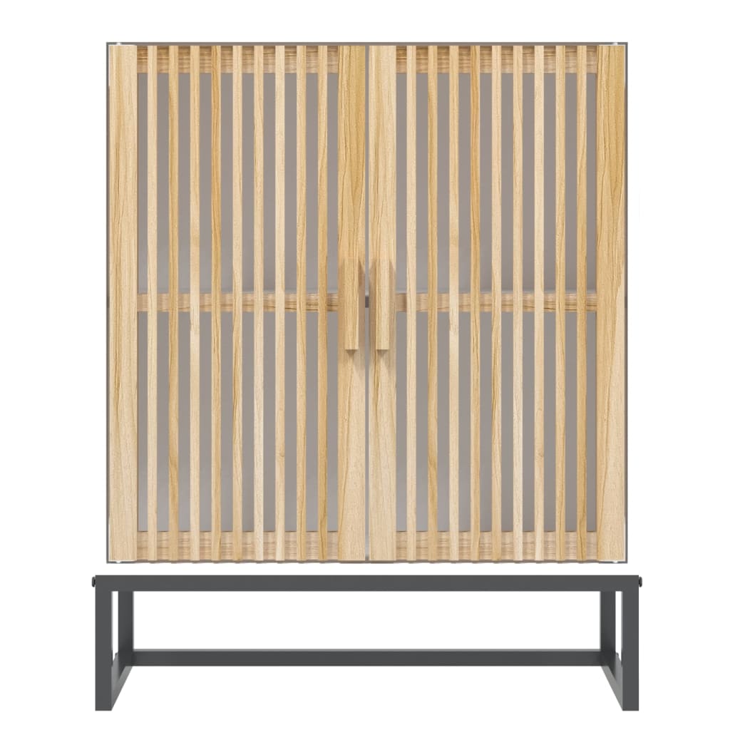 Komoda bijela 60 x 30 x 75 cm od konstruiranog drva