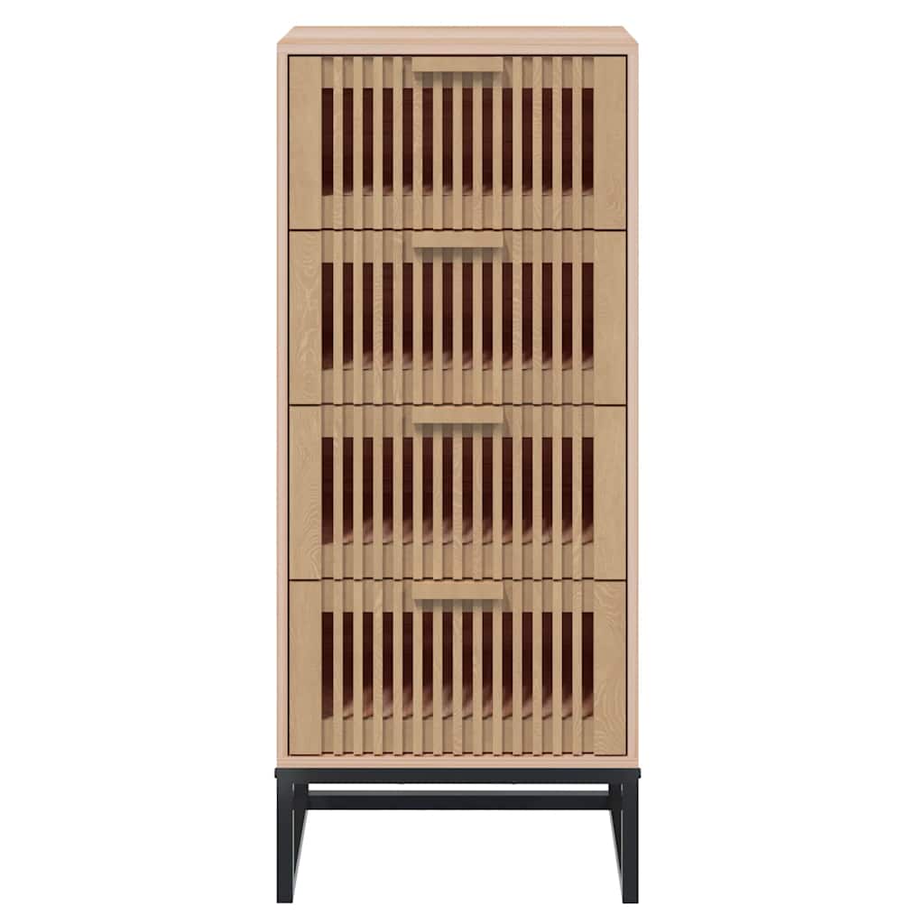 Visoka komoda 40 x 30 x 95 cm od konstruiranog drva