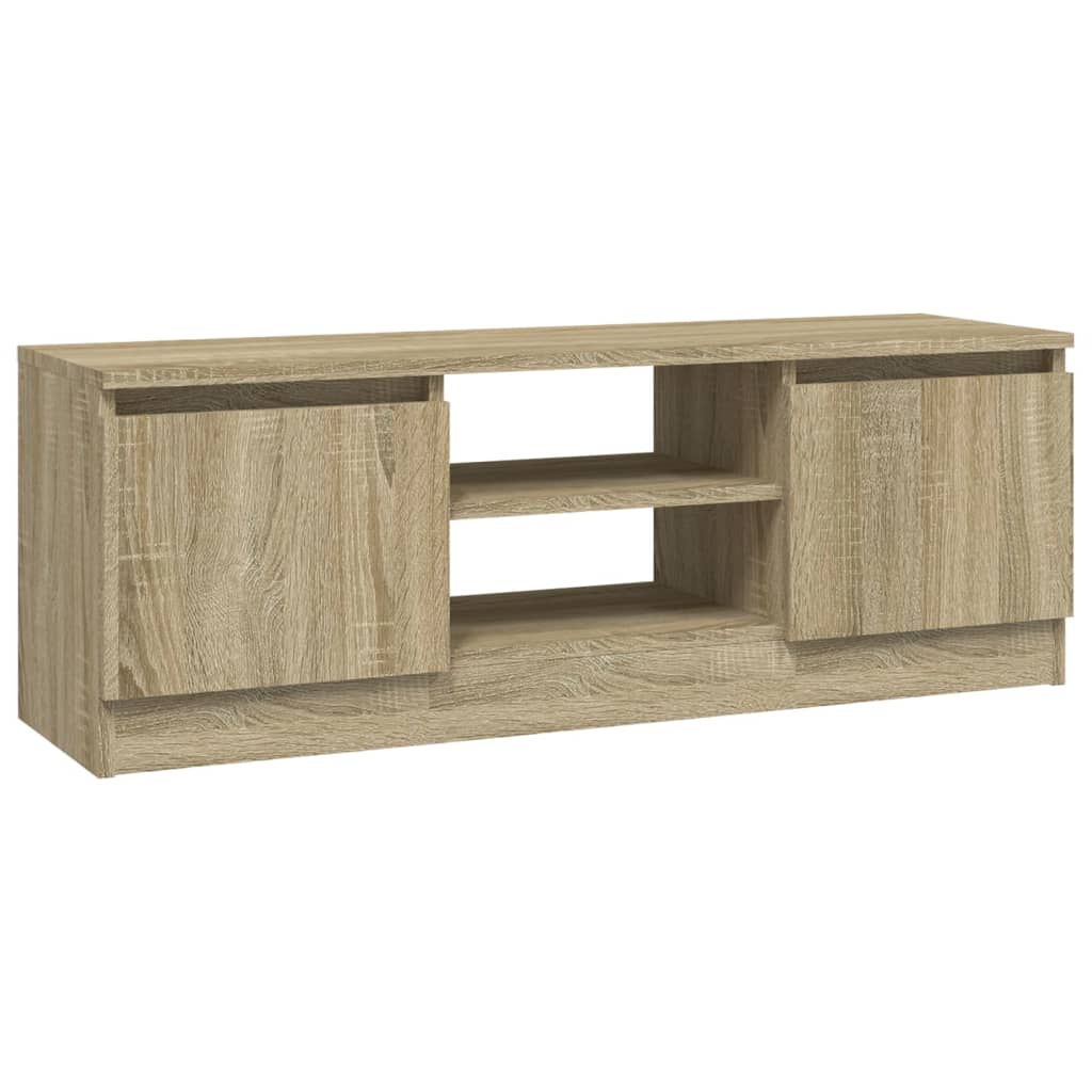 TV ormarić s vratima boja hrasta sonome 102 x 30 x 36 cm