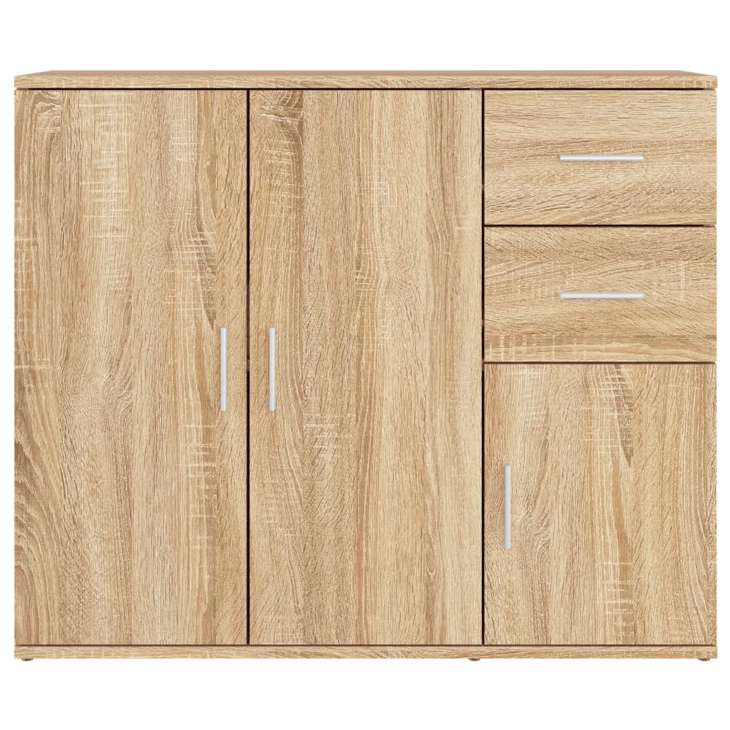 Komoda Sonoma hrast 91x29,5x75 cm Konstruirano drvo