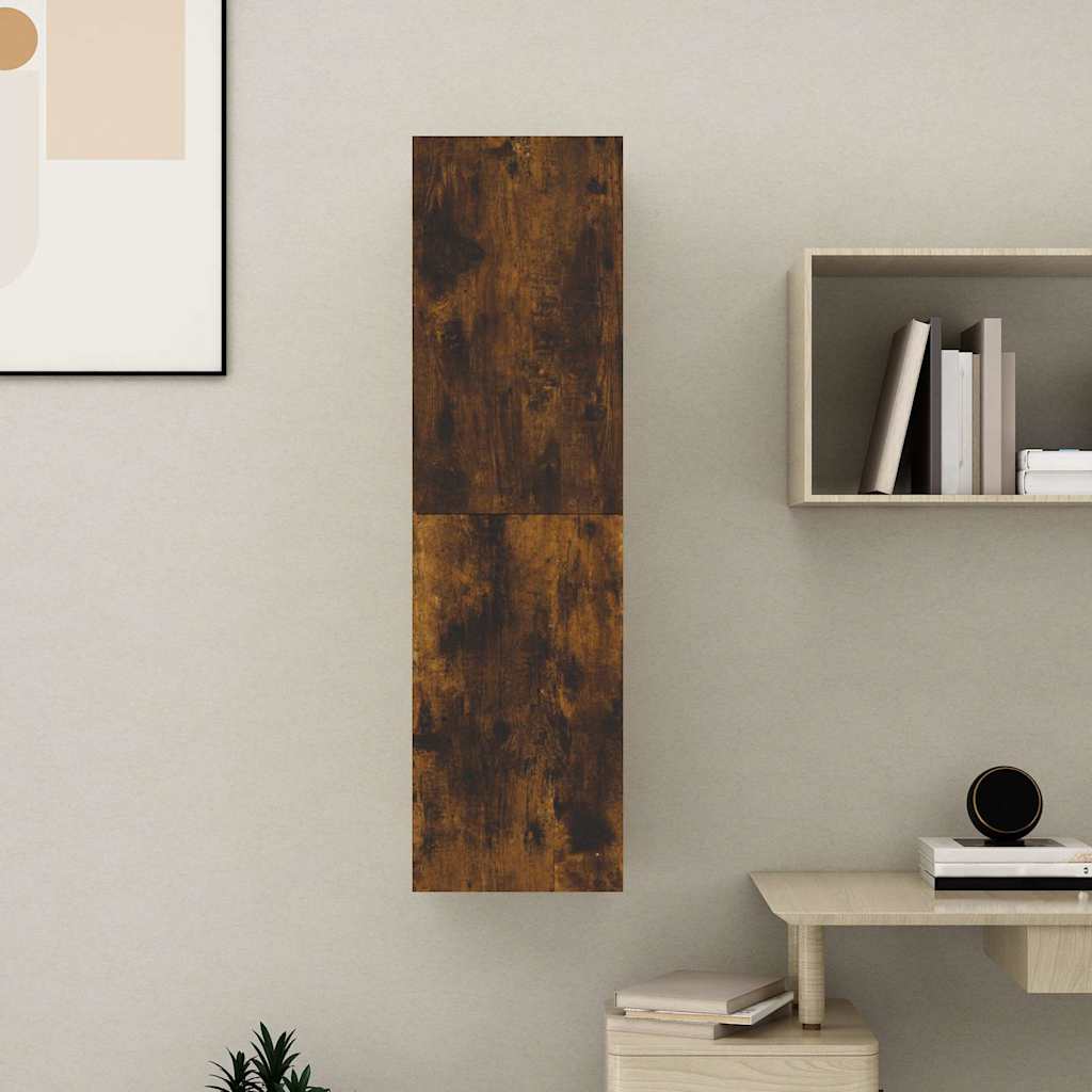 Zidni TV ormarić boja dimljenog hrasta 30,5 x 30 x 110 cm