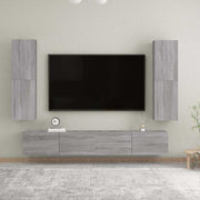 Zidni TV ormarić boja sivog hrasta sonome 30,5 x 30 x 110 cm